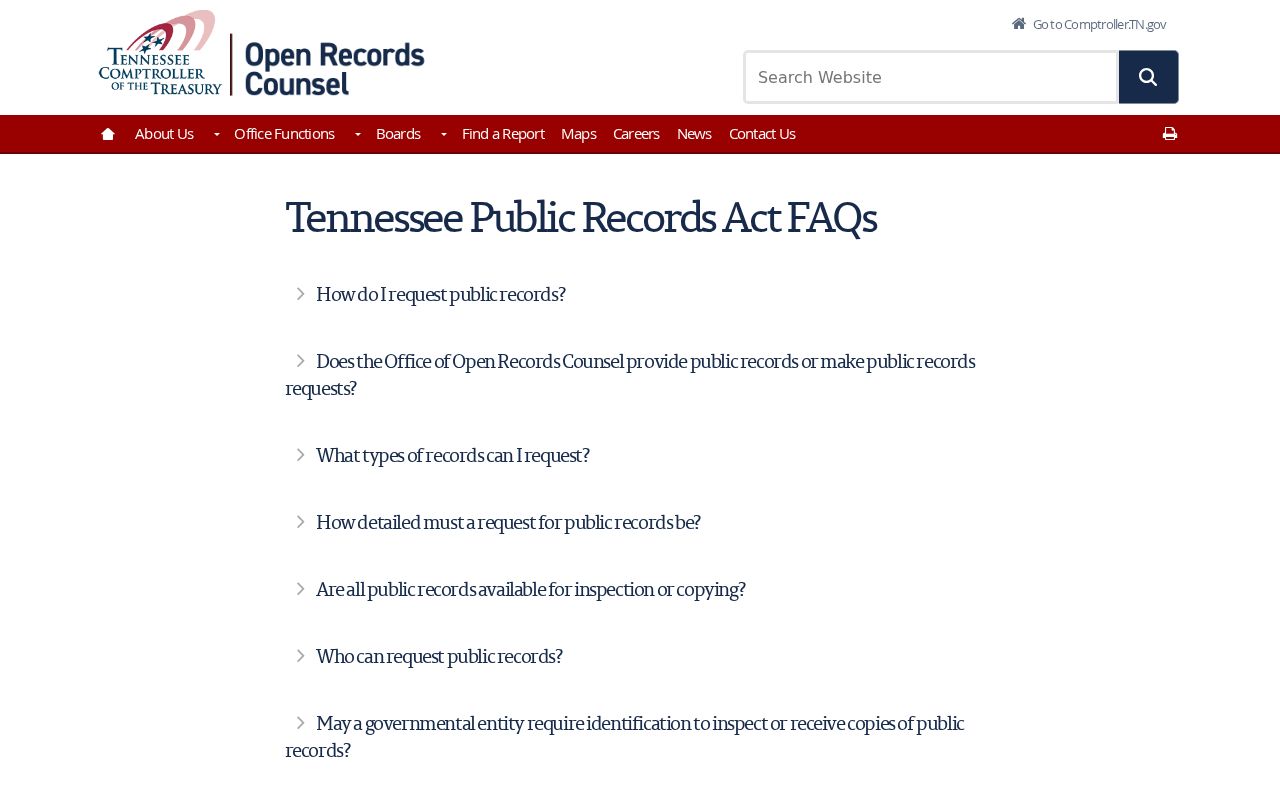 Trousdale County warrant records reference, Tennessee public-record request guidance